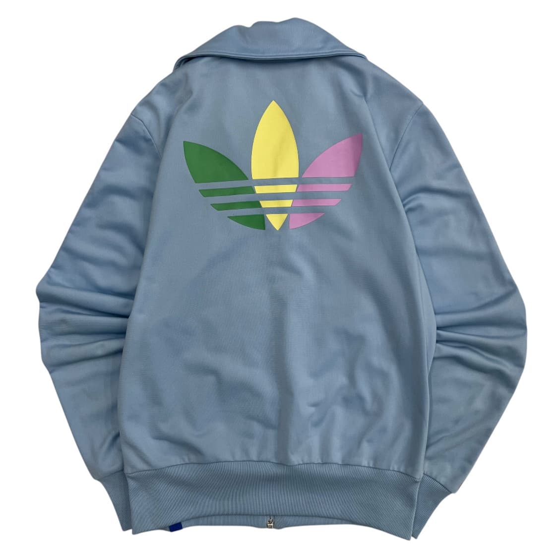 아디다스 여성 파이어버드 레인보우라인 베이비블루 트랙탑 90 상품이미지3