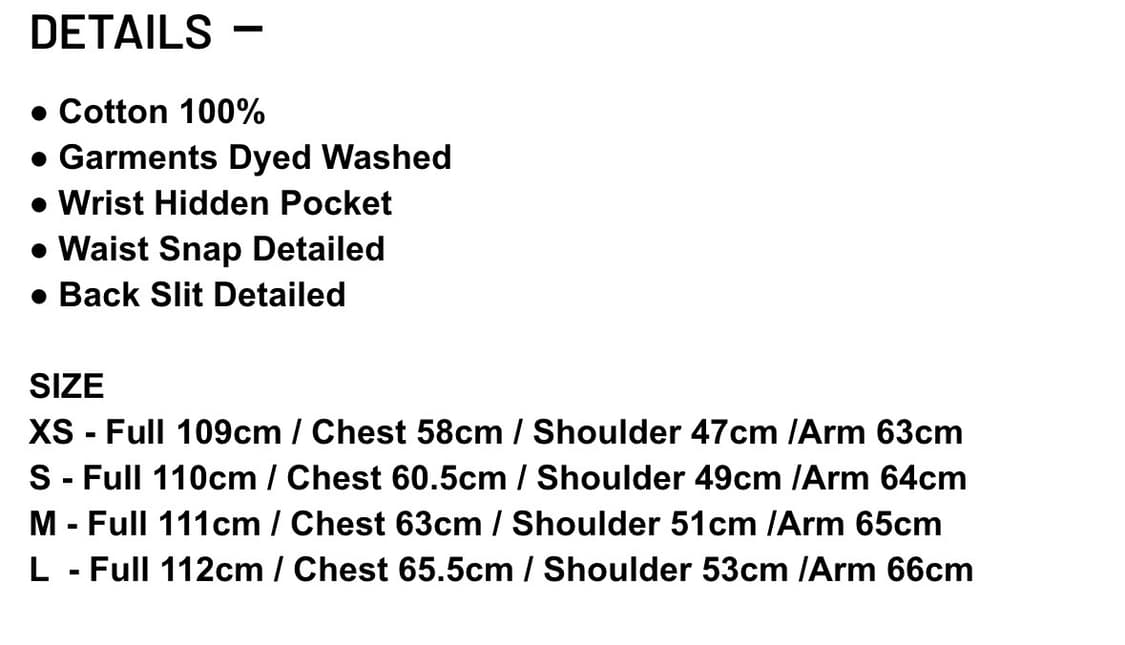 누마레 EE GARMENT DYED CURVED FISHTAIL COAT 상품이미지2