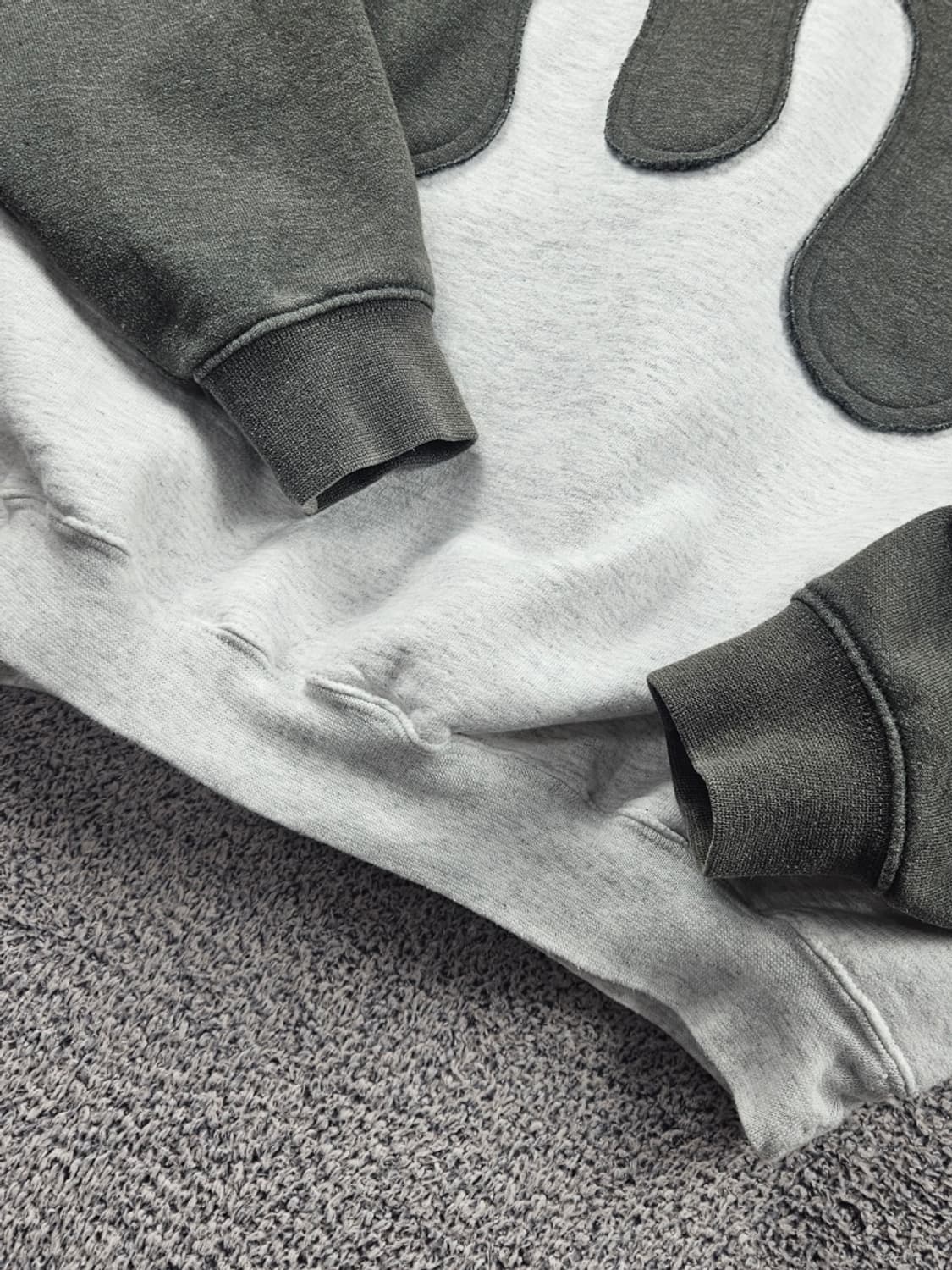 칼하트 아플리케 믹스 커스텀 스웻 후드 티셔츠 ( M ) / 9358 상품이미지10