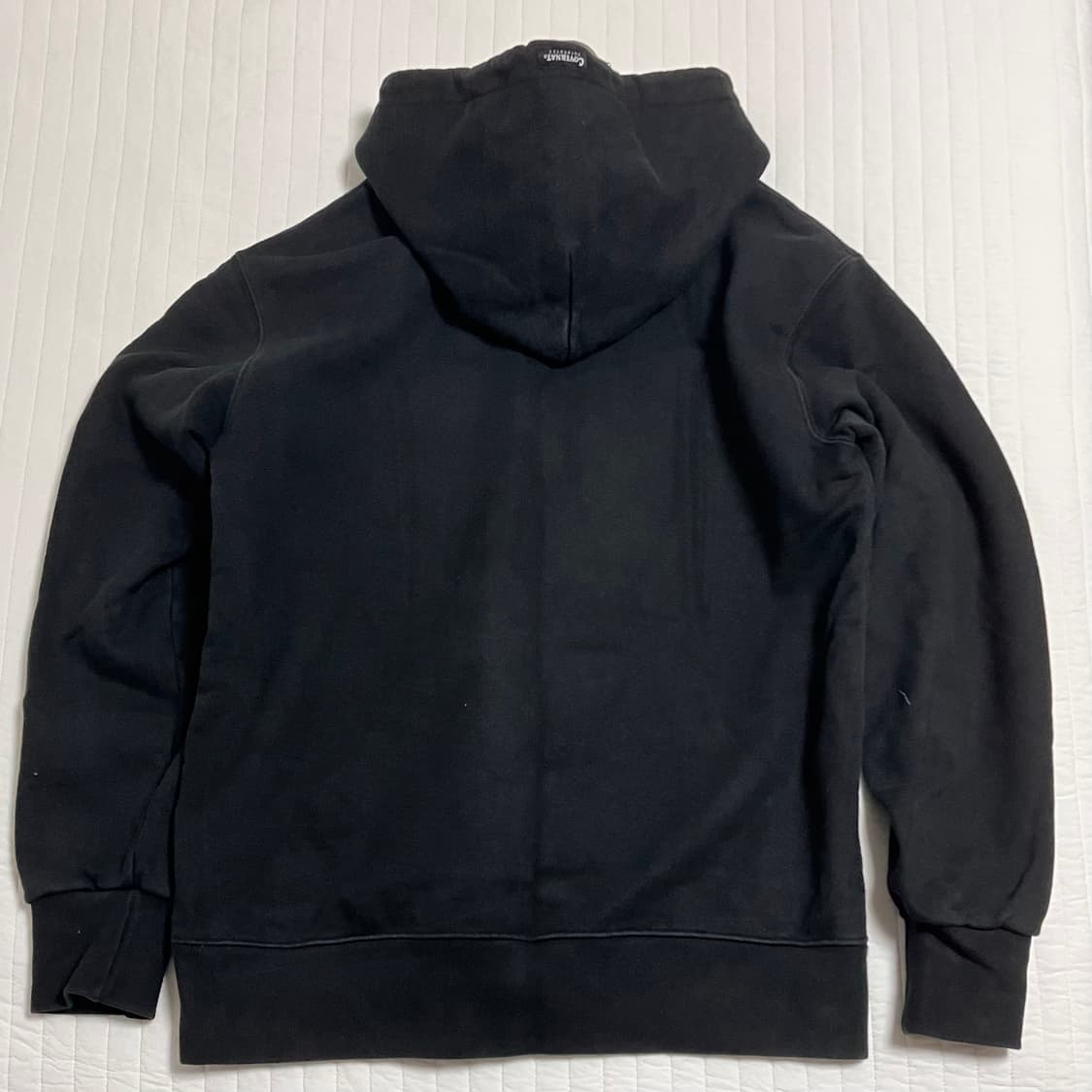 커버낫 검정 후드티 상품이미지2