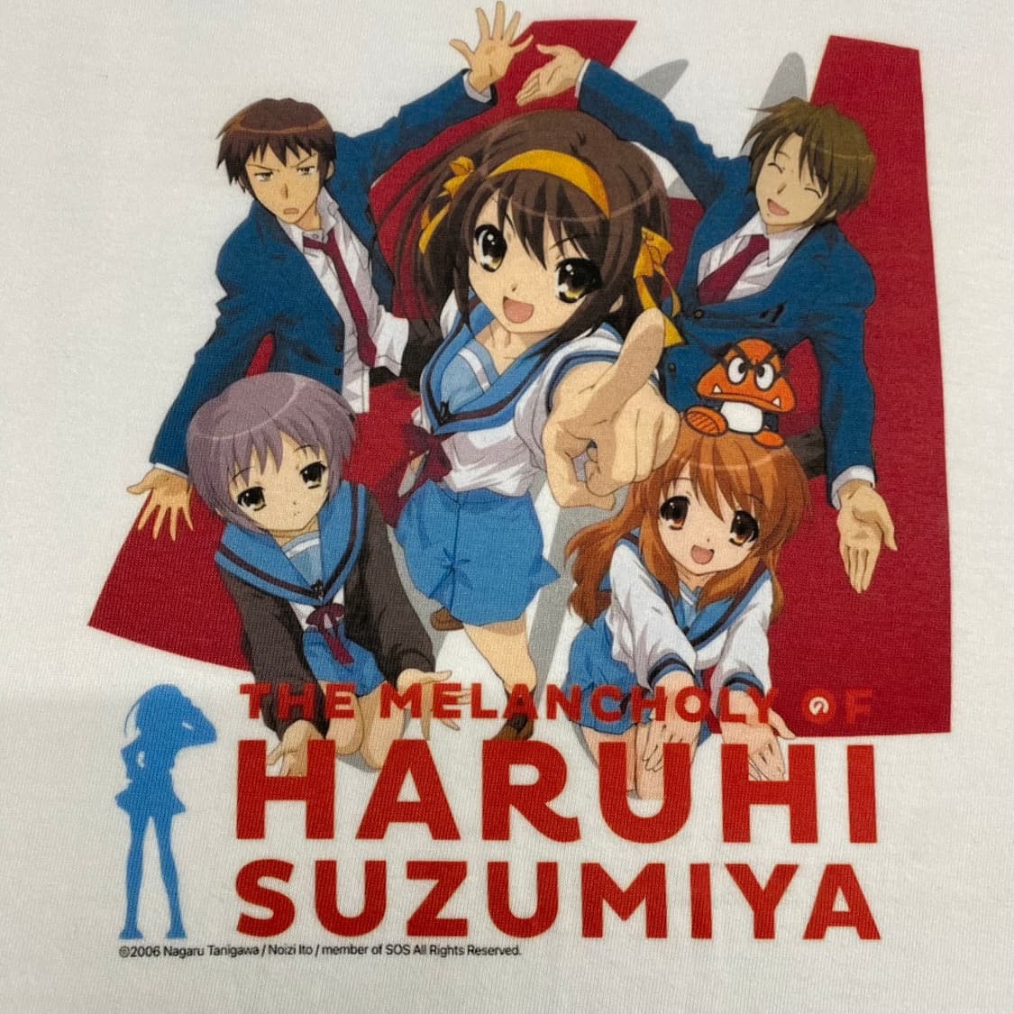 스즈미야 하루히 부틀렉 애니메이션 티셔츠 상품이미지4