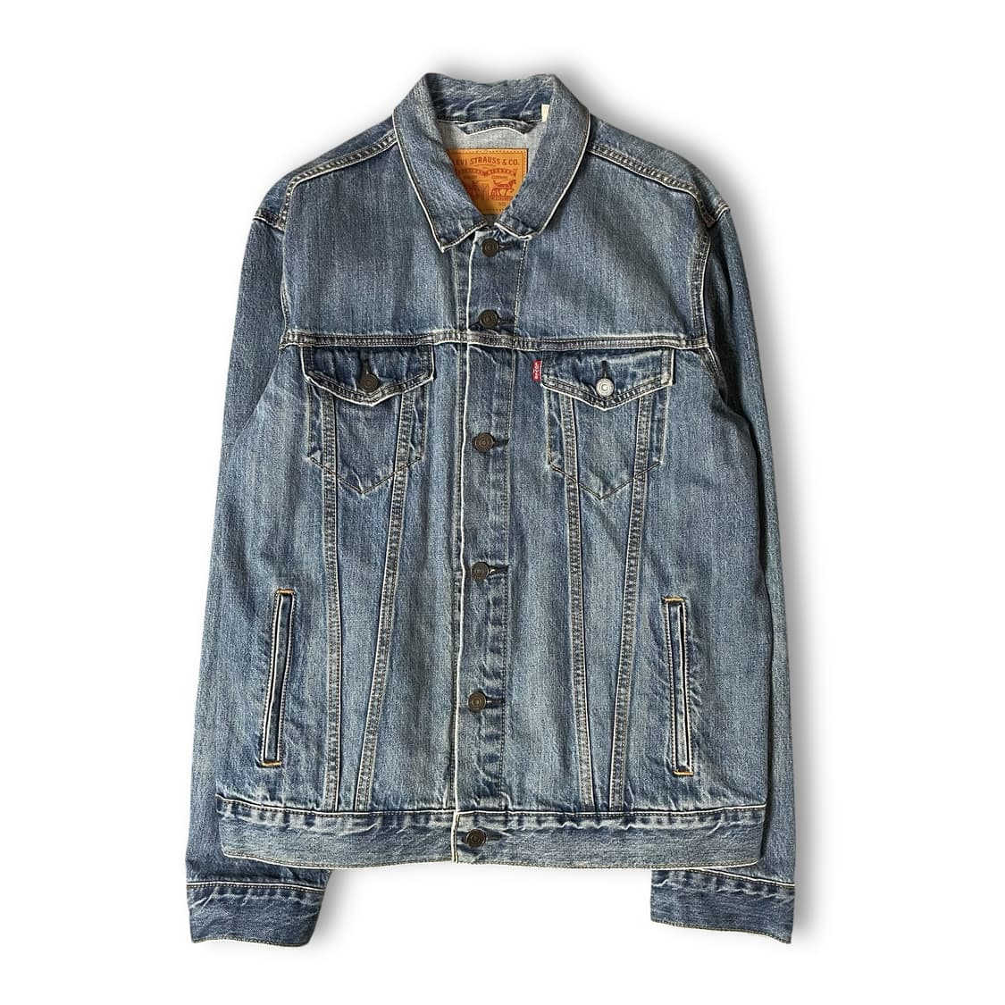 리바이스 연청 투포켓 데님 자켓 L 상품이미지1