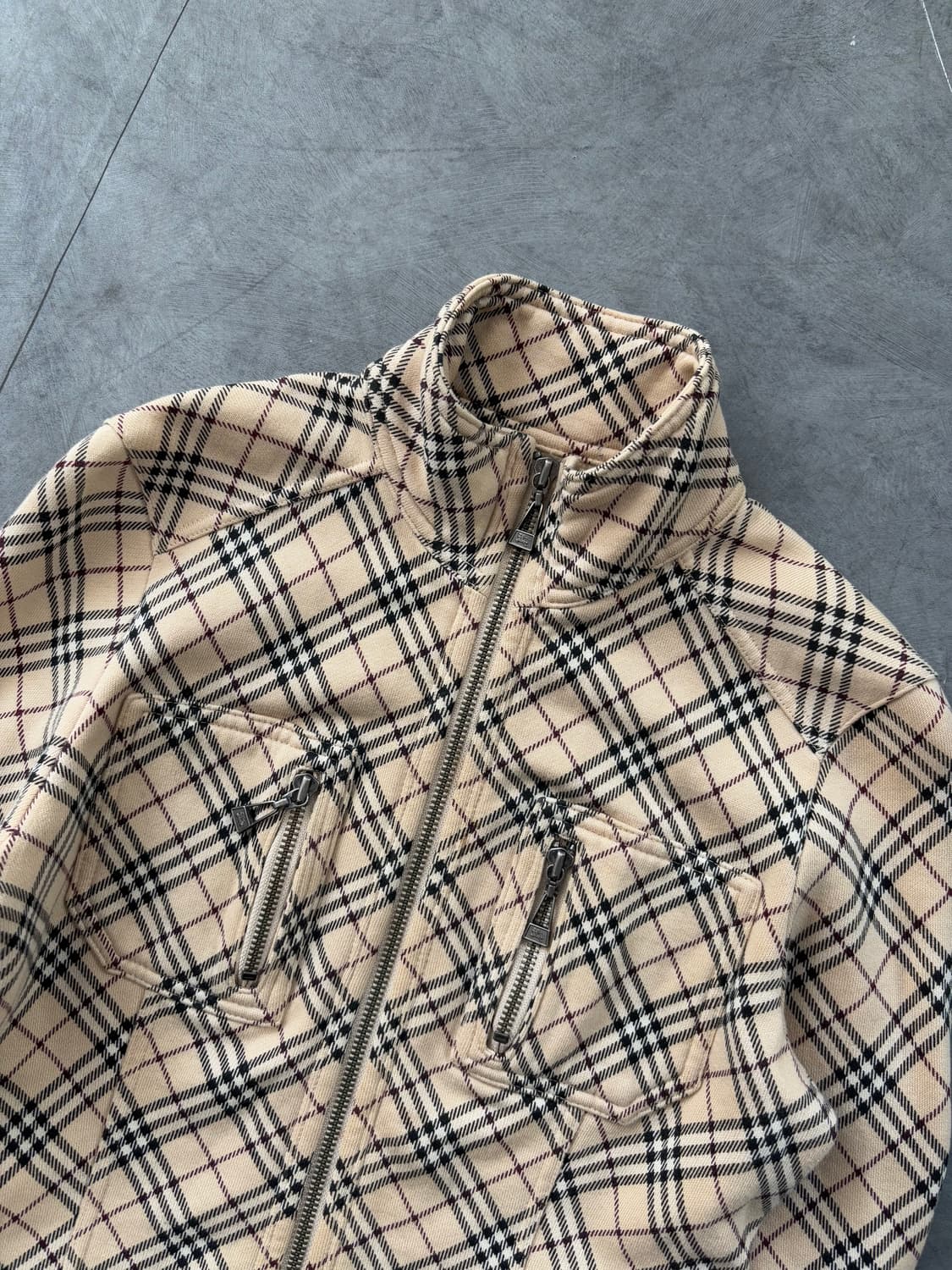 Burberry  버버리 블루라벨 노바체크 집업 상품이미지7