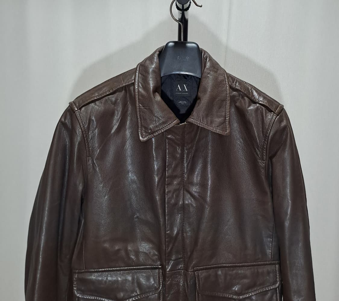 (택포) 아르마니익스체인지 염소가죽 A2 자켓 M2 B104 상품이미지2