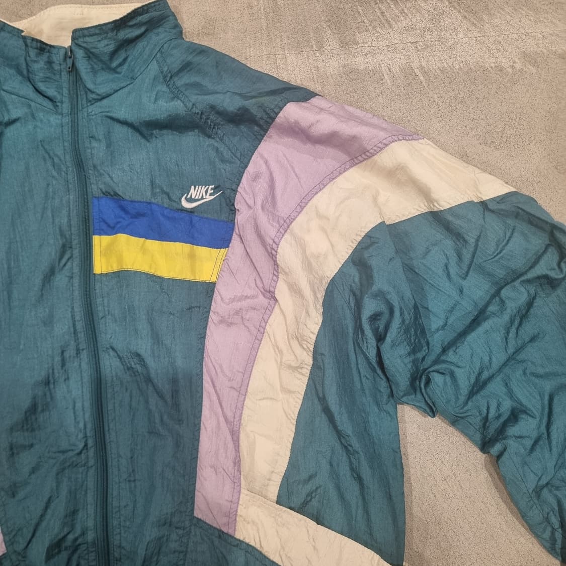 일본 90s 나이키 올드스쿨 바람막이 110사이즈 빈티지 빅스우시 점퍼 상품이미지2