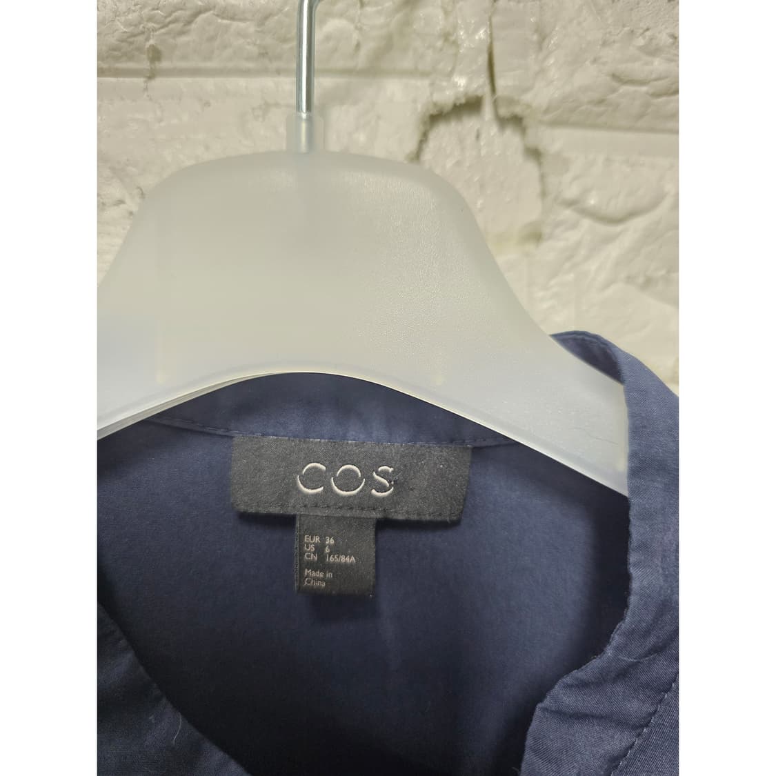 택포) 코스 COS 네이비 셔츠 원피스 S 상품이미지2