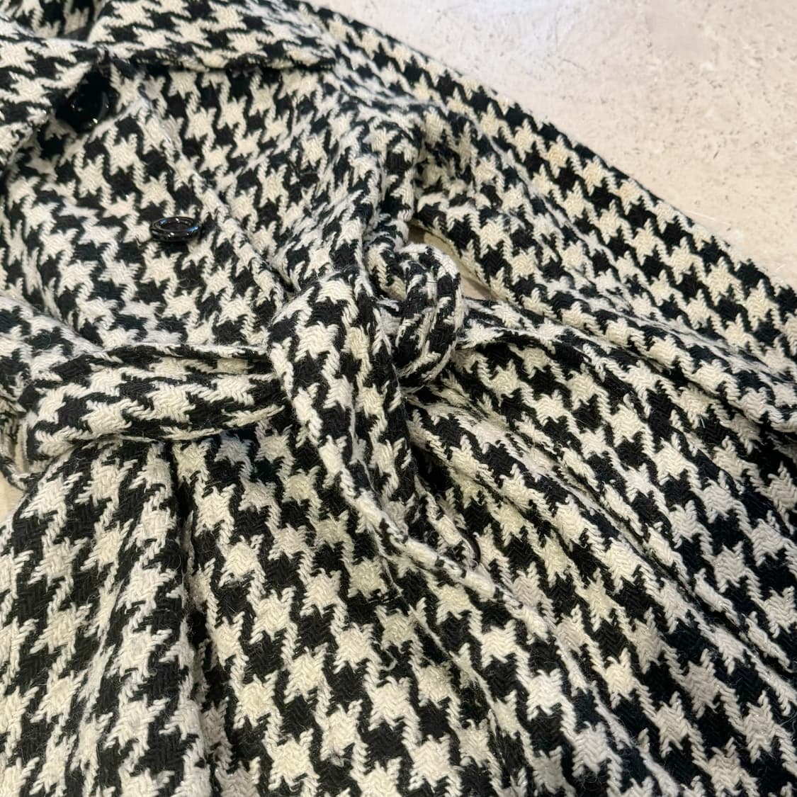 하운드투스 체크패턴 갸루 코트 상품이미지5