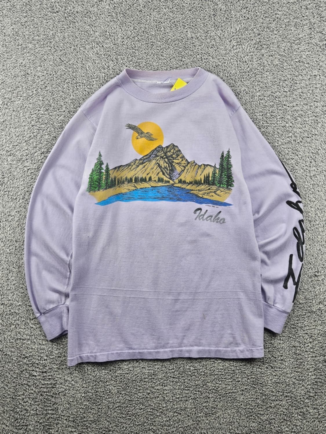 1985 아이다호 빈티지 싱글스티치 롱슬리브 (S추정) / 11952 상품이미지1