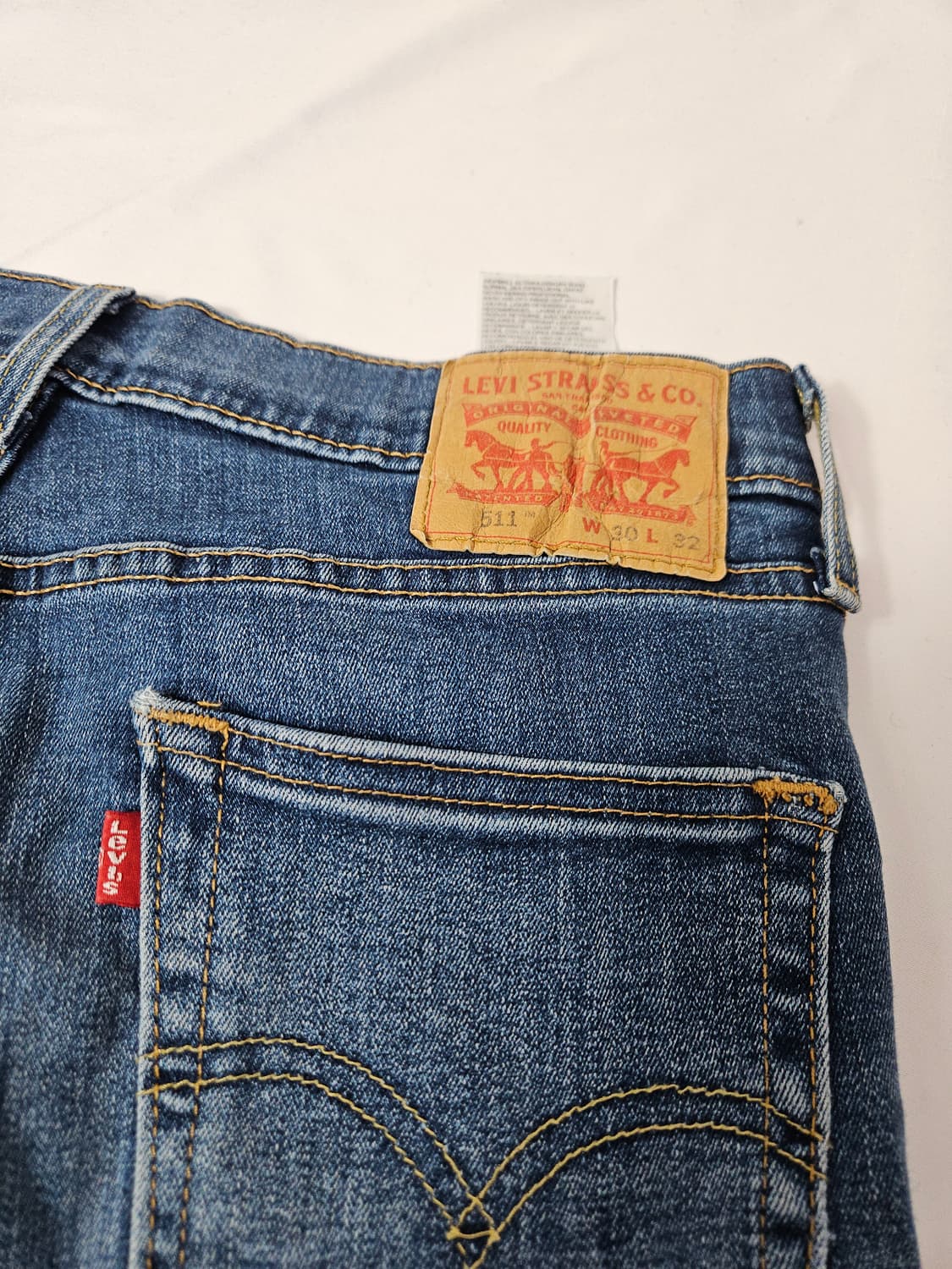 리바이스 511 데님팬츠 청바지 빈티지 진 30 상품이미지3