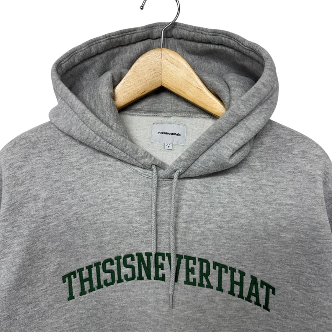 디스이즈네버댓 자수로고 후드티 상품이미지2
