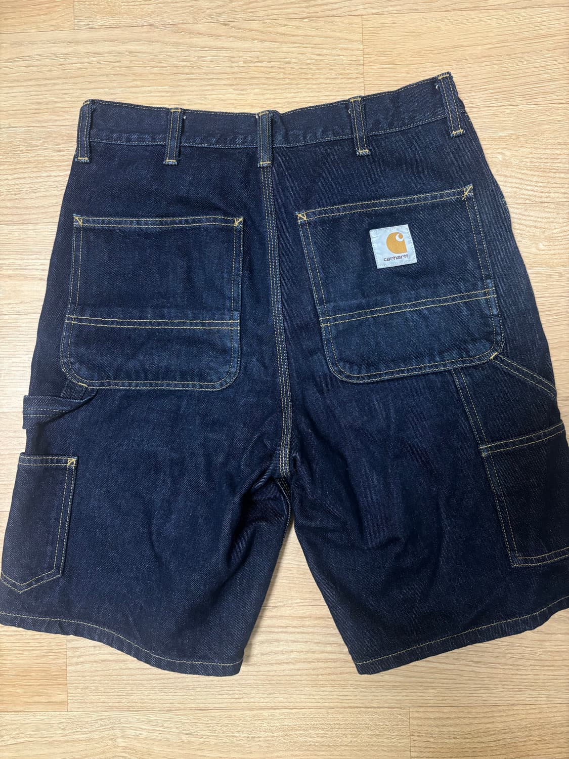 칼하트 wip single knee short 중청 버뮤다팬츠 상품이미지3