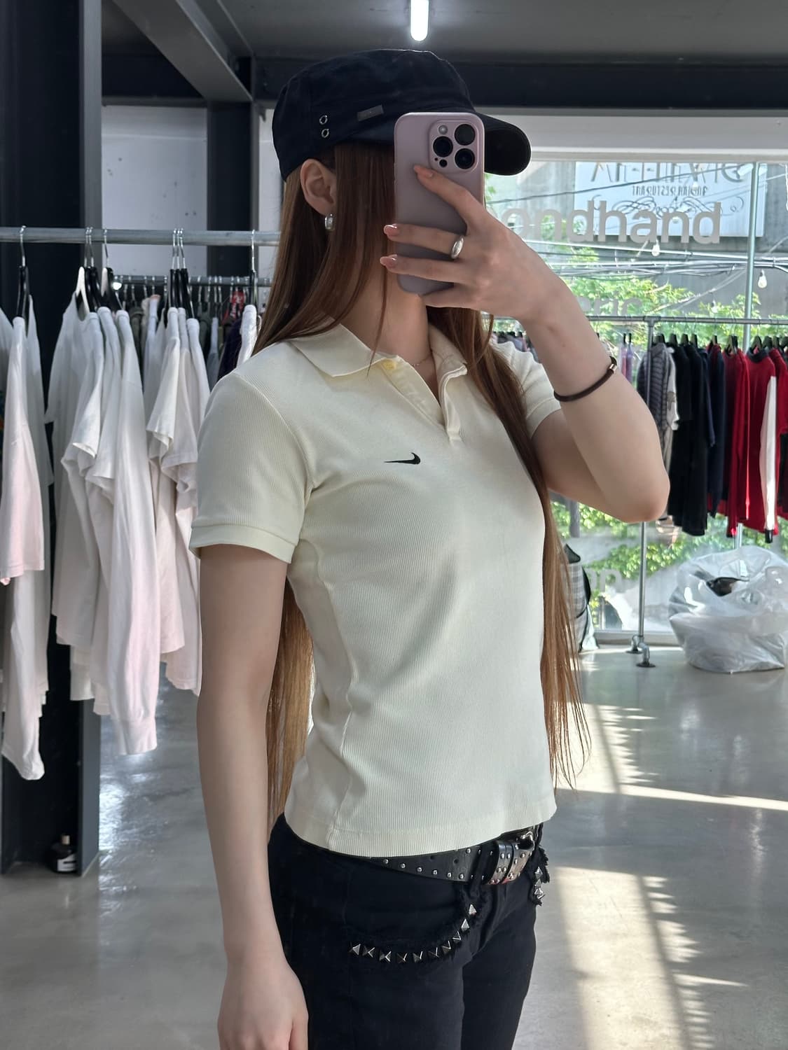 나이키 리브드 버튼 Pk반팔티  상품이미지2