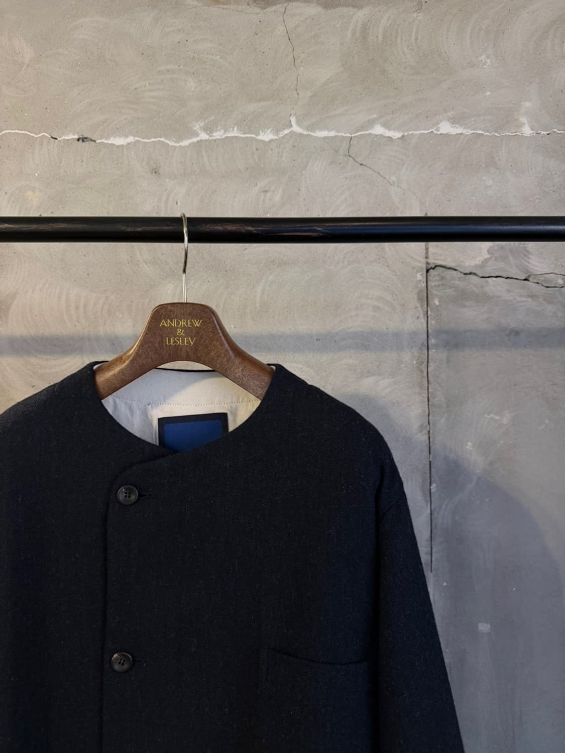 도큐먼트 스코티쉬 트위드 자켓 100 상품이미지5