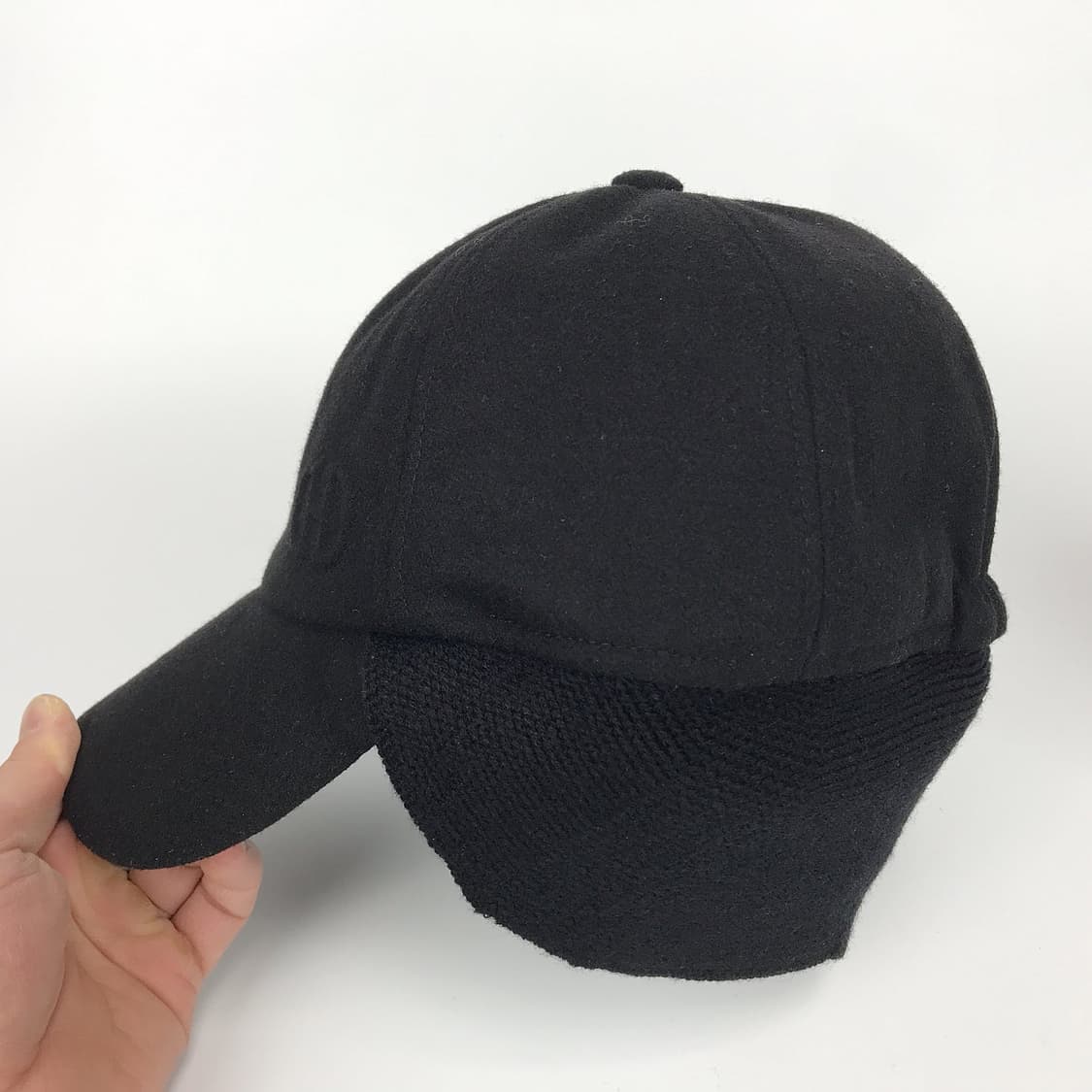 헤지스골프 니트 귀달이 방한 캡 모자 남성58 상품이미지3