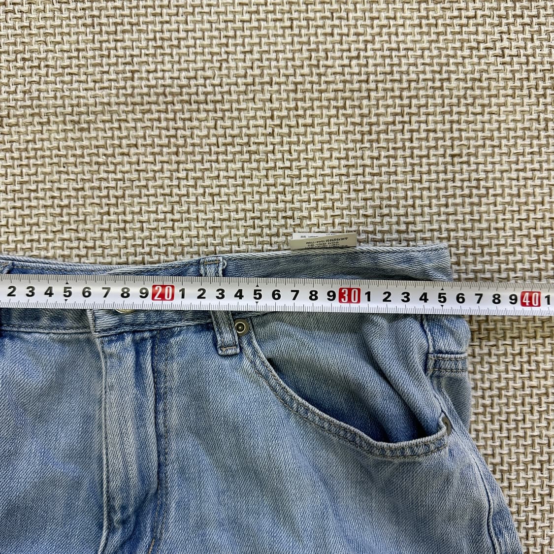 27 무신사스탠다드 와이드 청바지 0430D 상품이미지5