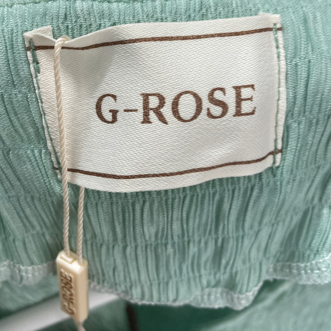 G ROSE 여성 반팔크롭 택새상품 XS 상품이미지3