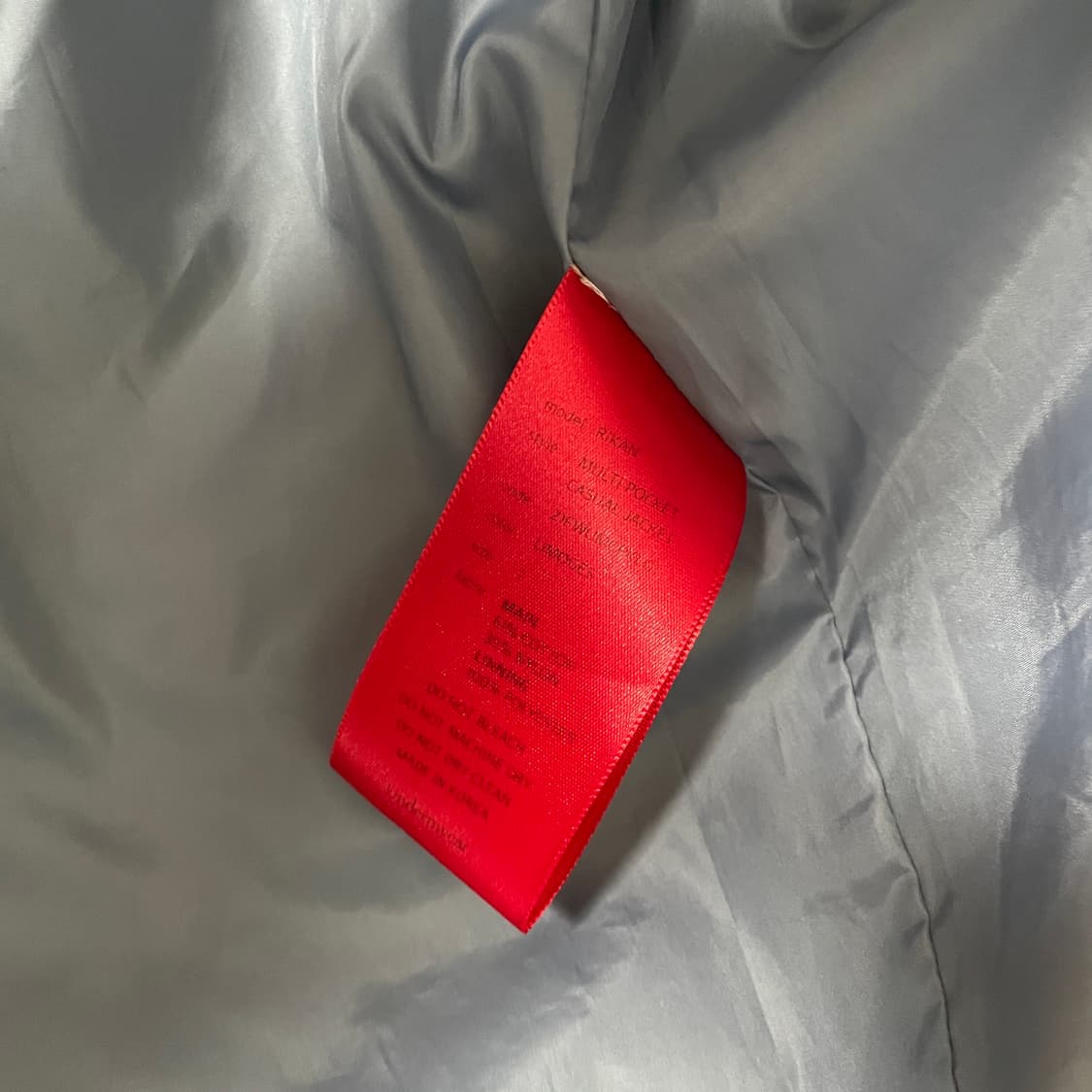 언더마이카 라이칸 리모주 21FW (레드 홀로 에디션) 1사이즈 상품이미지9