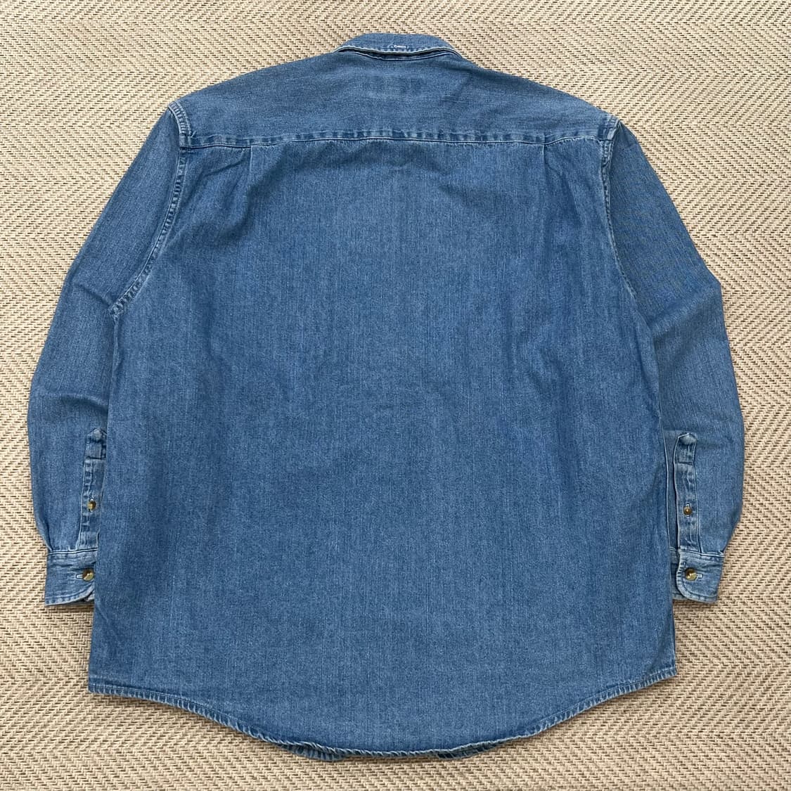 에디바우어 자수 데님 셔츠 r3351 상품이미지2