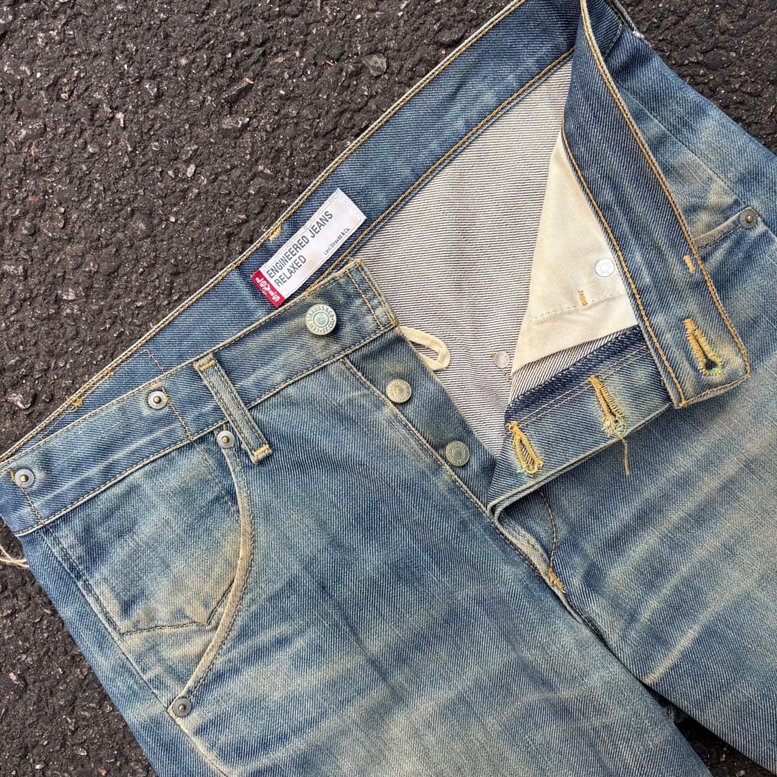 00년대 일본 리바이스 엔지니어드 팬츠 상품이미지6