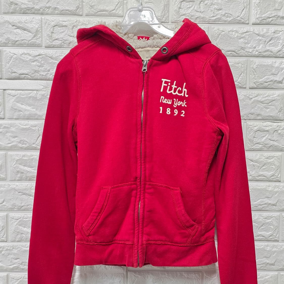 택포) 아베크롬비 후드집업 후리스 S 상품이미지1