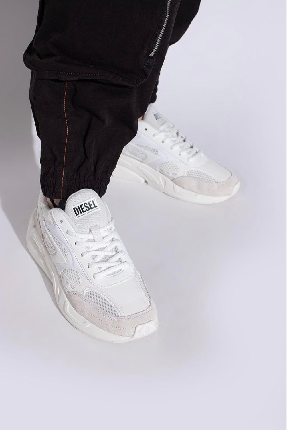 디젤 남성 화이트 세린디피티 스니커즈 상품이미지8