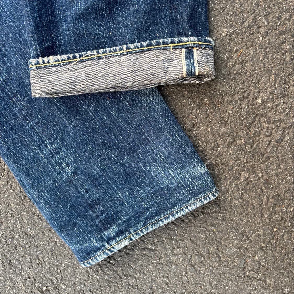 일본 슈가케인 셀비지 데님 팬츠 상품이미지8