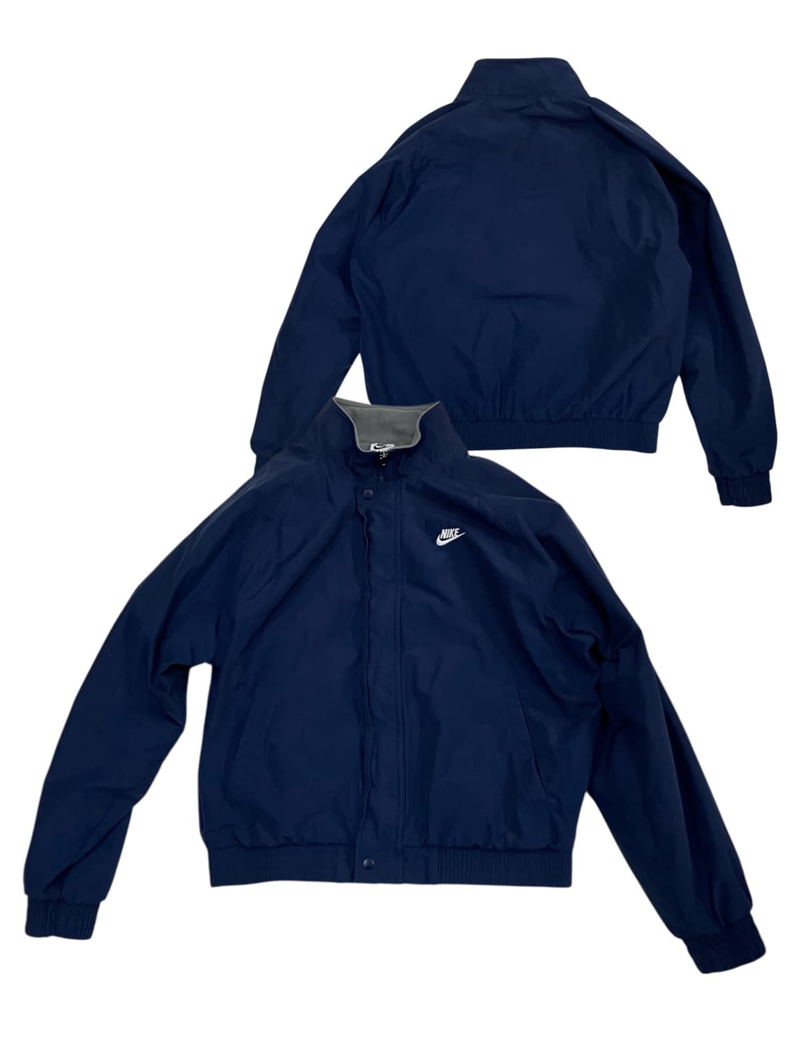 나이키 네이비 기모 바람막이 자켓 L 상품이미지1