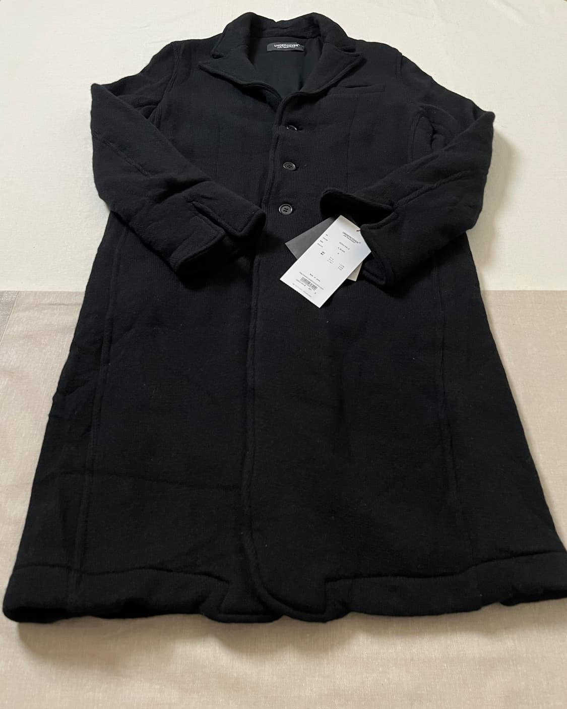 언더커버 19aw 축융 울 니트 코트 undercover 시계테엽오렌지 상품이미지5