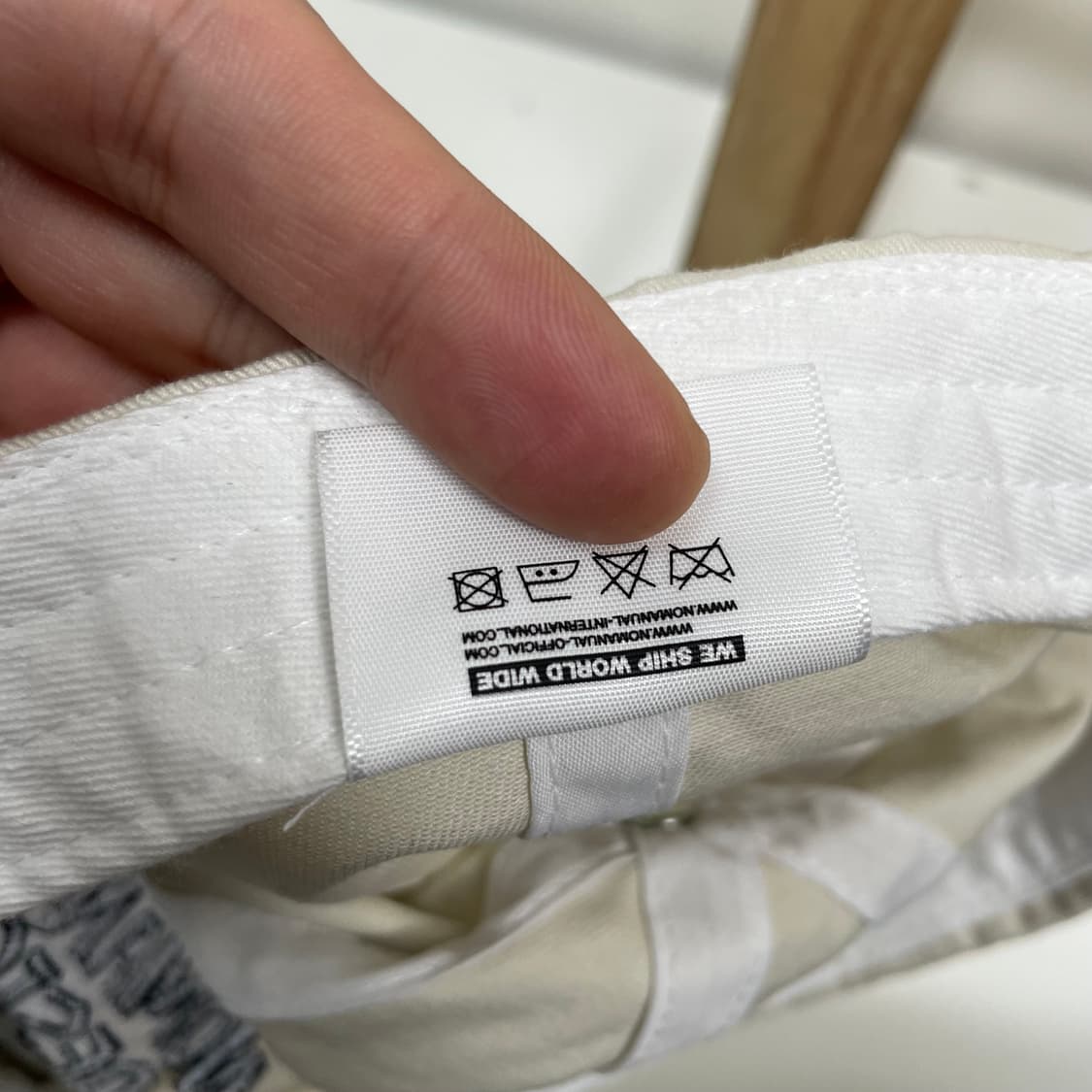 노메뉴얼 볼캡 상품이미지7