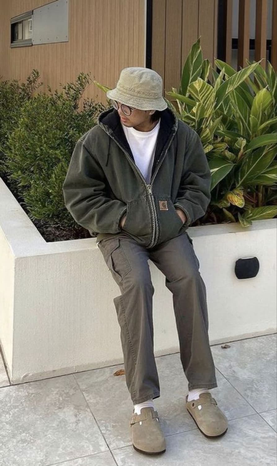 (XL) 칼하트 덕 액티브 후드자켓 J68 MOS 모스그린 상품이미지10