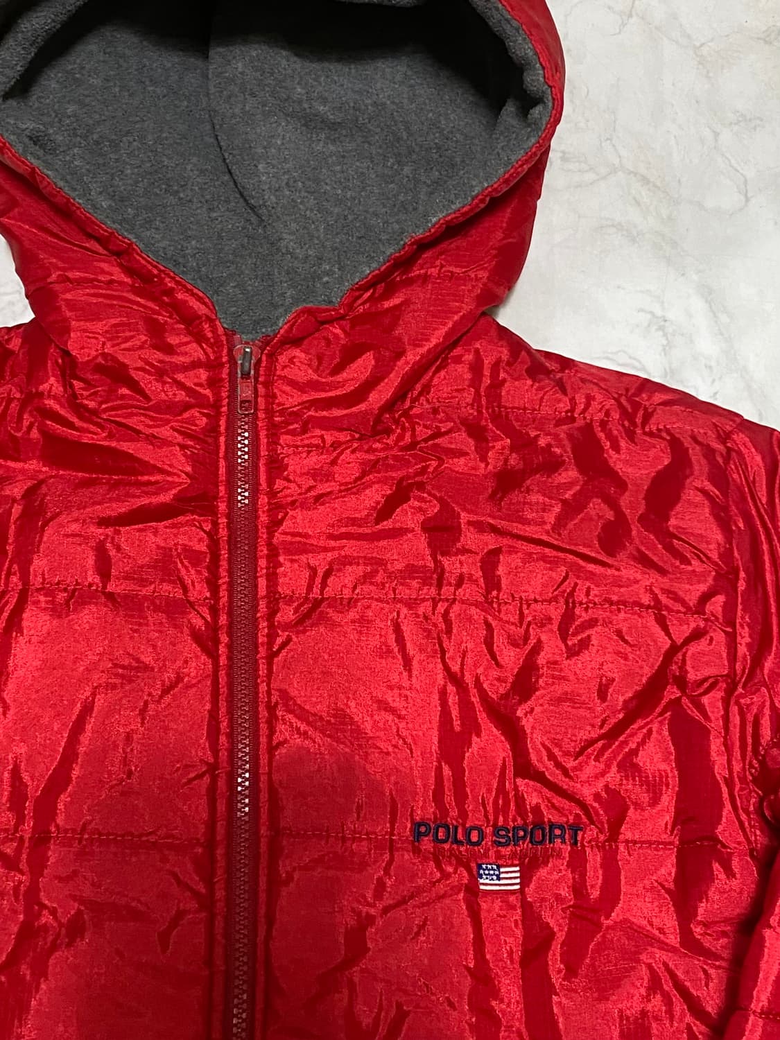 폴로 누빔점퍼 95 사이즈 상품이미지2