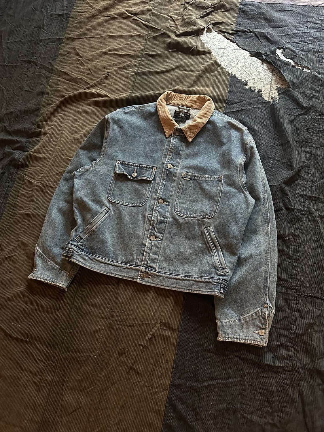 90s USA RRL Vintage Denim Jacket 상품이미지2