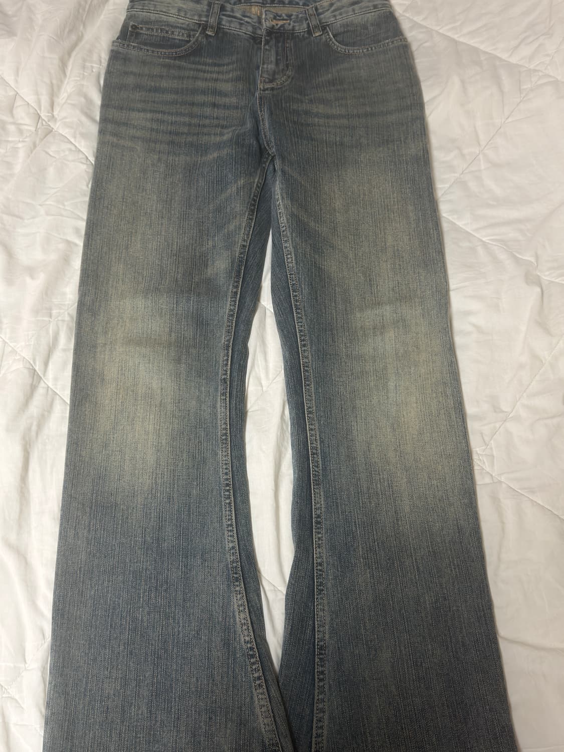 발렌시아가 부츠컷 데님팬츠 라이트 블루  S 상품이미지3