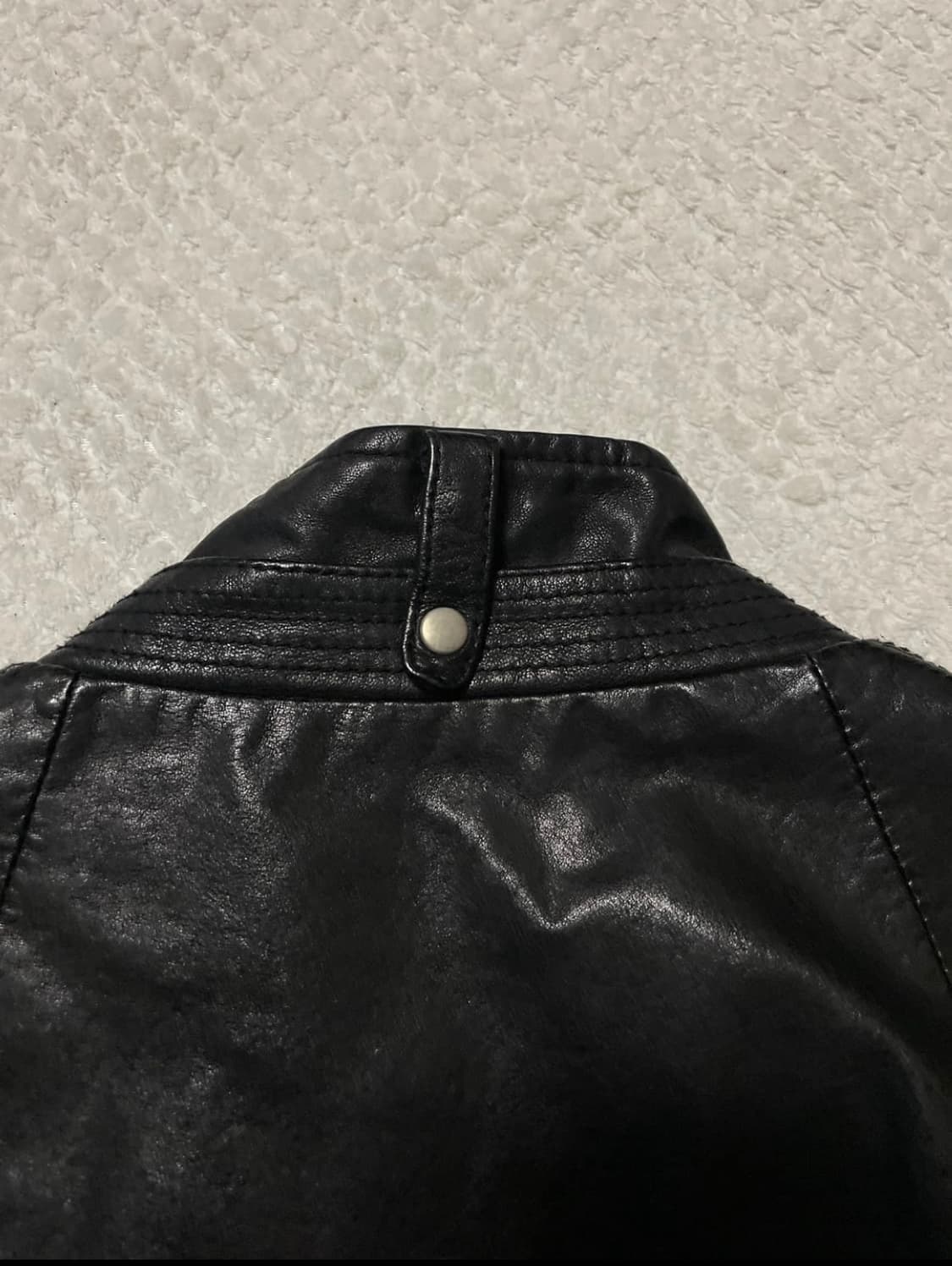 광희시장 웨스턴 무드 램스킨 양가죽 포켓 레더 자 켓 다크 브라운 상품이미지6