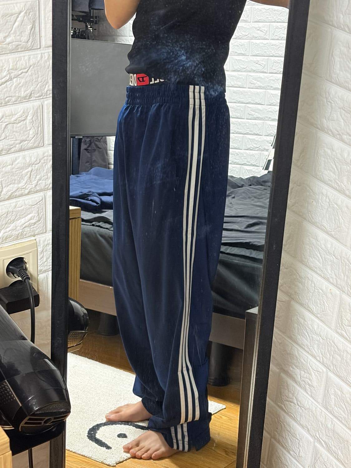 아디다스 파이어버드 트랙 팬츠 인디고컬러 XL 상품이미지2