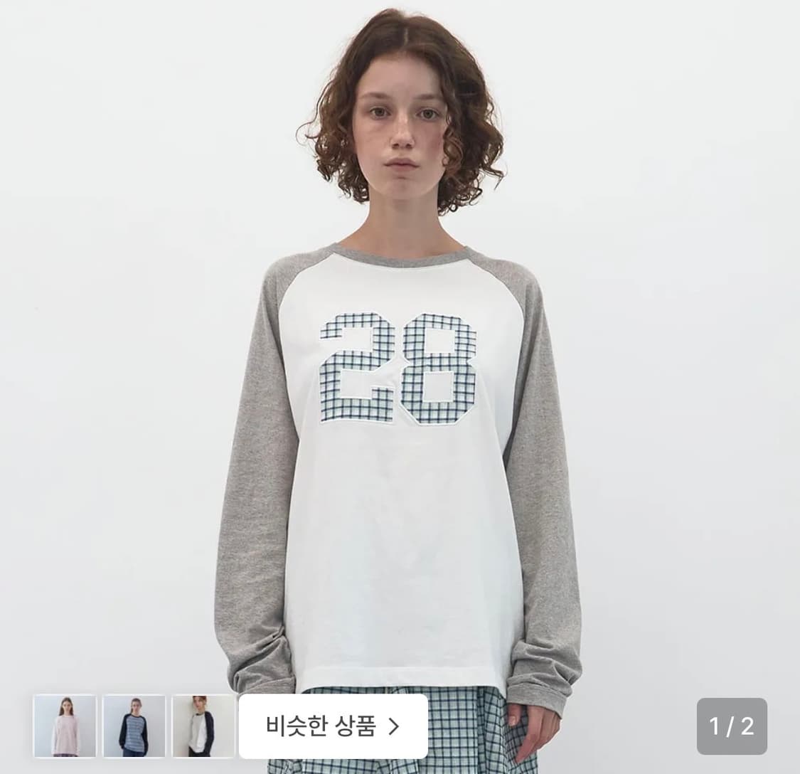 엔조블루스 믹스 패치 박시 Lst 롱슬리브 상품이미지1