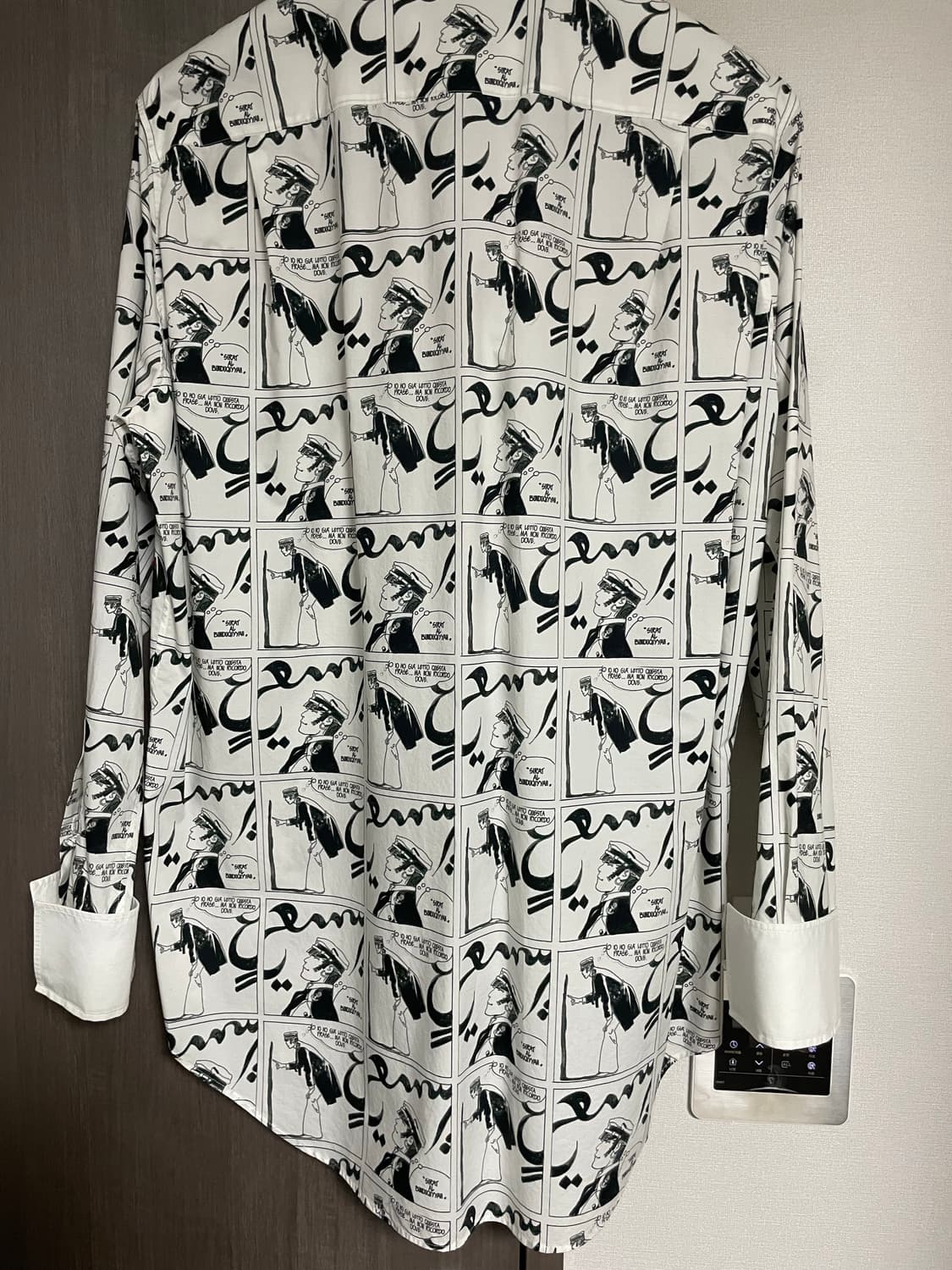 랑방 남성 카툰 셔츠 상품이미지2