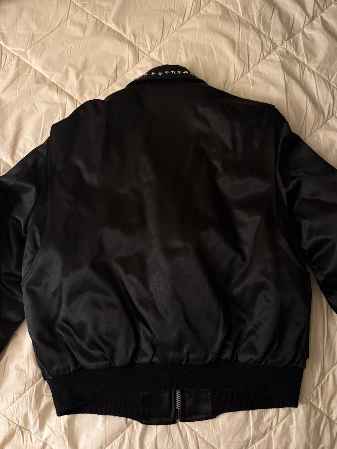 80s 미군 리워크 스터드 봄버 자켓 상품이미지3