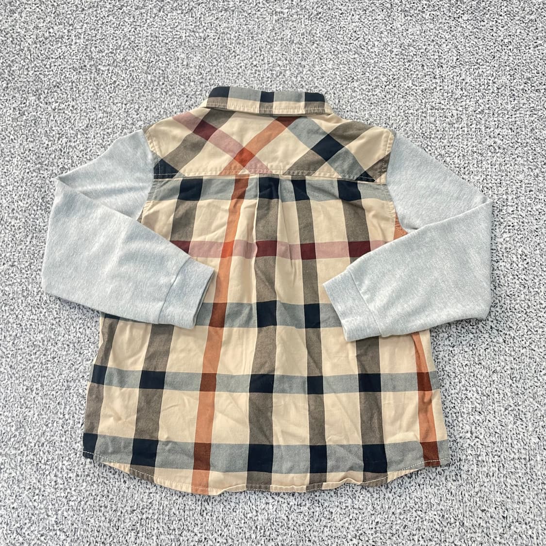 110 닥스 키즈 아동 체크 셔츠 0304S1 상품이미지4