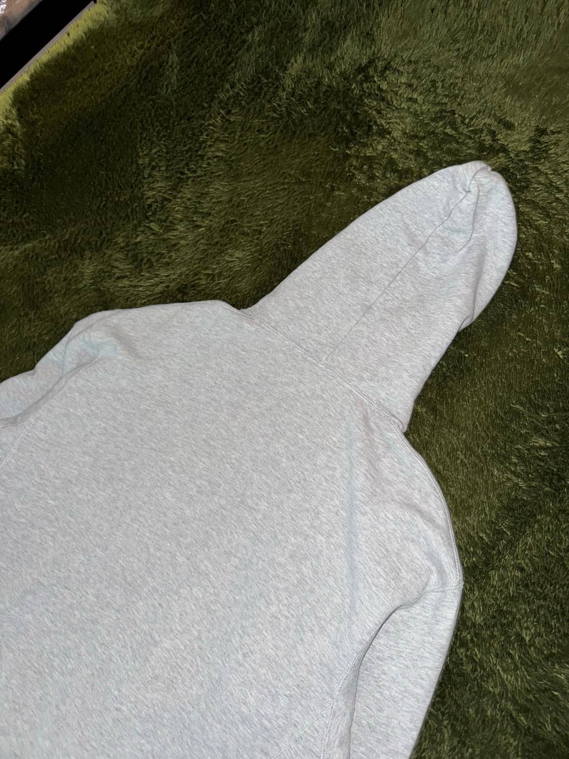 [M] 유니클로 X CPFM X 스폰지밥 콜라보 후드티 그레이 상품이미지7