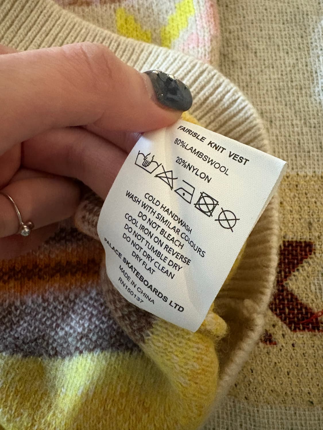 팔라스 니트 베스트 L 상품이미지3