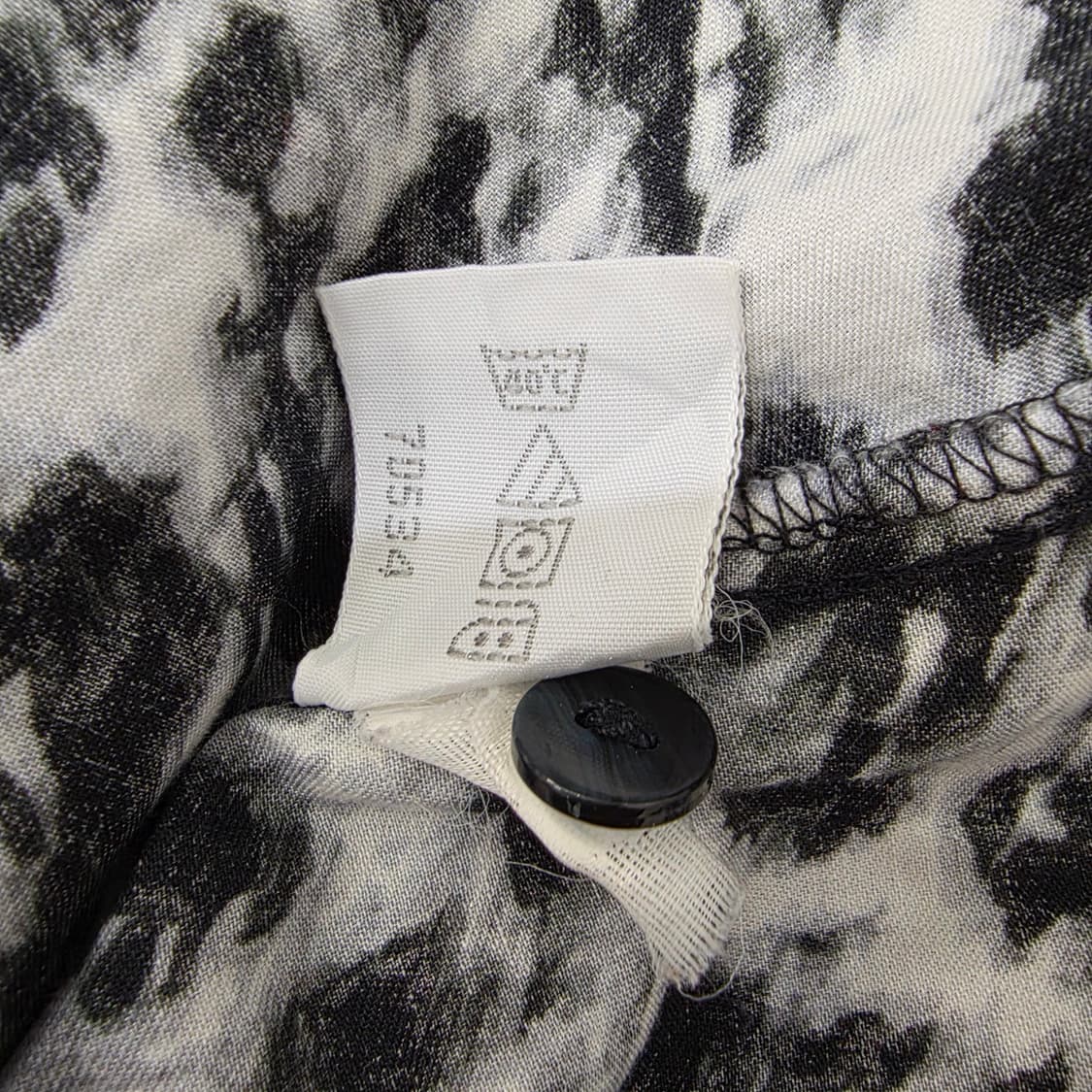 FOXCROFT 블랙&화이트 링클프리 코튼 셔츠 상품이미지10