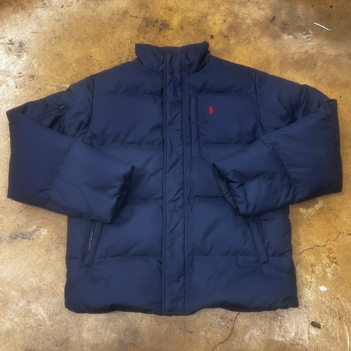 폴로 랄프로렌 네이비 숏패딩 상품이미지2
