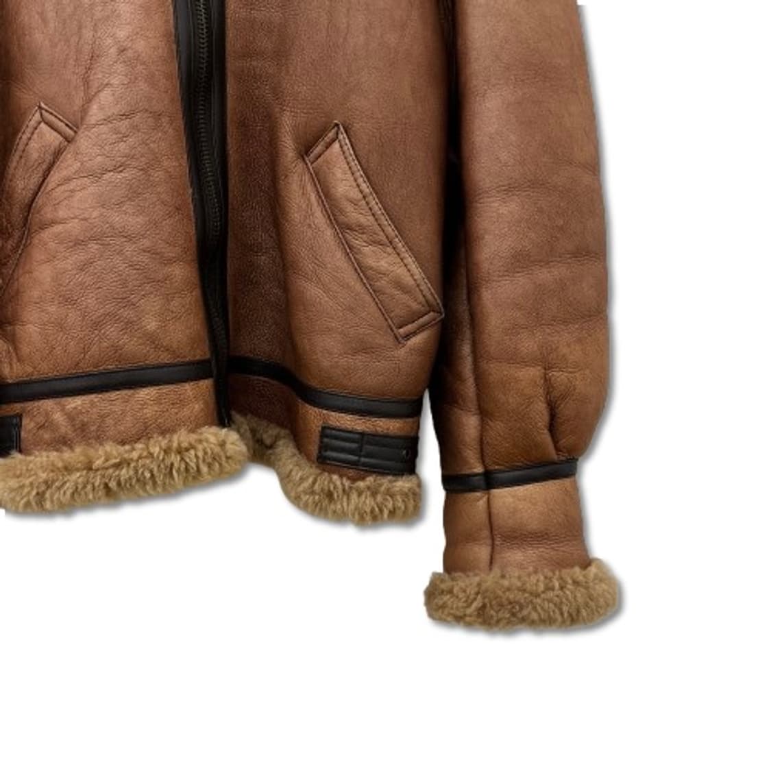 무스탕 항공 재킷 상품이미지5