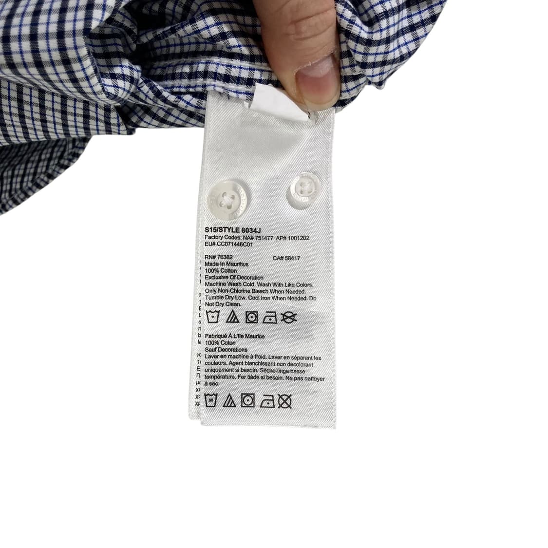 팀버랜드 체크 셔츠 상품이미지4