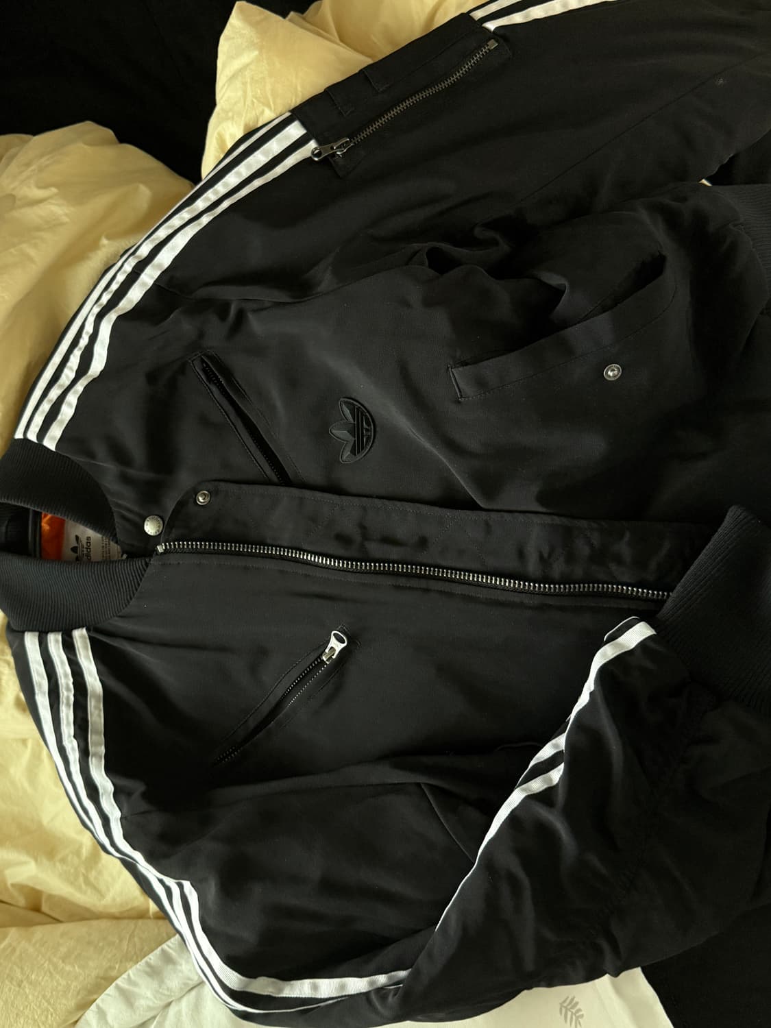 아디다스 new pad jk 봄버 자켓 s 상품이미지3