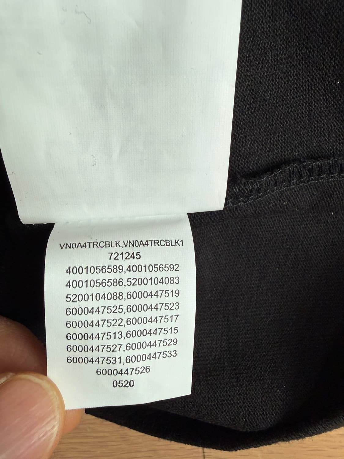 [L] 반스 볼트 x WTAPS 더블탭스 포켓 롱슬리브 긴팔 티셔츠 상품이미지7