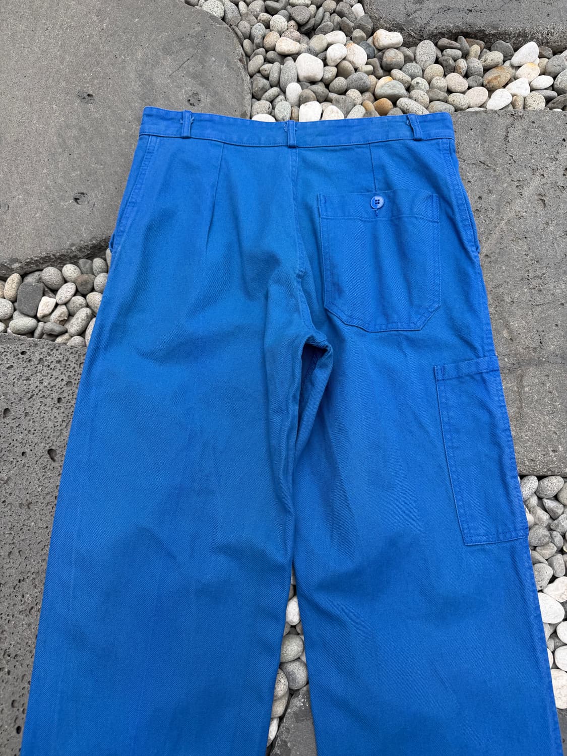 1990s WASHED BLUE FRENCH 빈티지 프렌치워크팬츠 상품이미지7