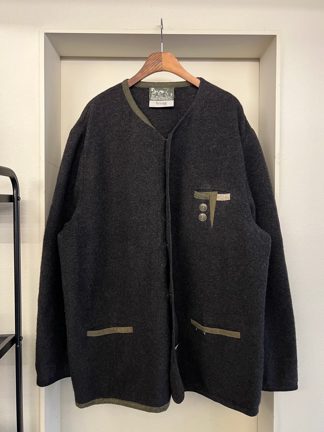 VINTAGE WESENJAK BOILED WOOL 빈티지보일드울자켓 상품이미지1