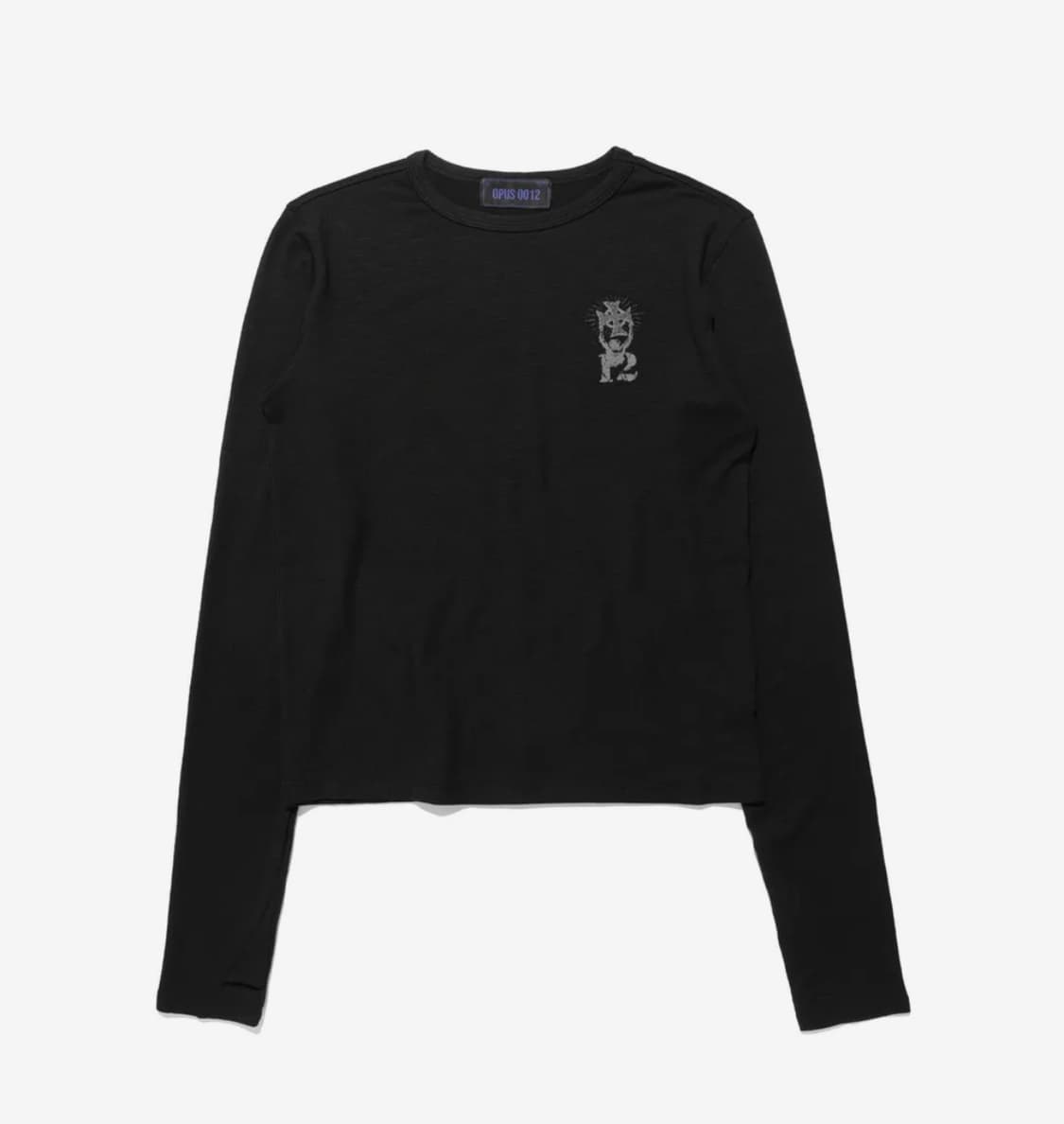 오퍼스0012 롱슬리브 블랙 S 상품이미지3